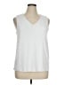 Cupio White Sleeveless T-Shirt Size XL - photo 1