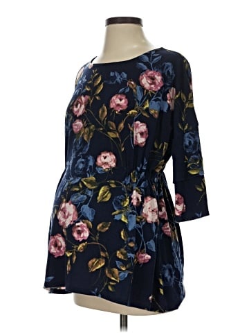 Motherhood 3/4 Sleeve Blouse (view 1)