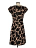 MICHAEL Michael Kors Animal Print Brown Casual Dress Size 4 - photo 2