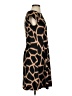 MICHAEL Michael Kors Animal Print Brown Casual Dress Size 4 - photo 4