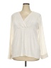 Ann Taylor Ivory Long Sleeve Blouse Size XXL - photo 1