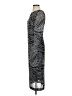 ECI Graphic Silver Cocktail Dress Size S - photo 5