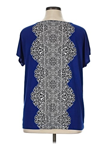 Easywear by Chico's Short Sleeve Blouse (view 2)
