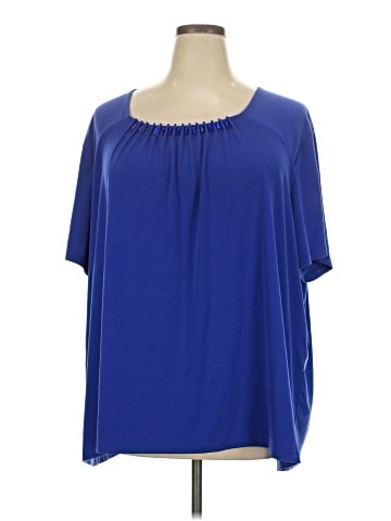 Maggie Barnes Short Sleeve Blouse (view 1)