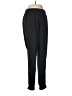 Adidas 100% Polyester Solid Black Track Pants Size M - photo 1