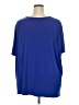 Maggie Barnes Blue Short Sleeve Blouse Size 20 (4) - photo 2