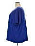 Maggie Barnes Blue Short Sleeve Blouse Size 20 (4) - photo 5