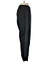 Adidas 100% Polyester Solid Black Track Pants Size M - photo 4