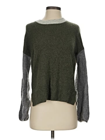 Madewell Colorblock Payton Pullover Sweater in Coziest Yarn (view 1)