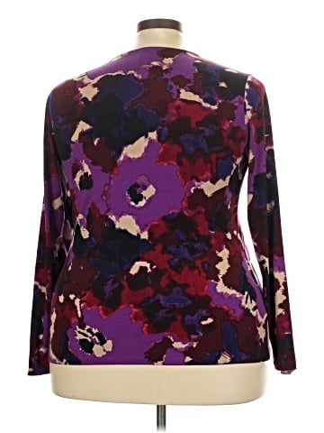 Anne Klein Long Sleeve Top (view 2)