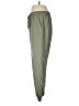 Alya Solid Green Casual Pants Size M - photo 5