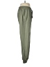 Alya Solid Green Casual Pants Size M - photo 4