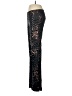 Adrienne Animal Print Black Casual Pants Size M - photo 5