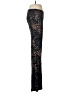 Adrienne Animal Print Black Casual Pants Size M - photo 4