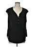 Daniel Rainn 100% Polyester Black 3/4 Sleeve Blouse Size L - photo 1