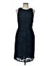J.Crew 100% Polyester Blue Cocktail Dress Size 10 (tall) - photo 1