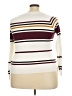 Fashion Nova Stripes White Pullover Sweater Size 2X - photo 2