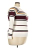 Fashion Nova Stripes White Pullover Sweater Size 2X - photo 4