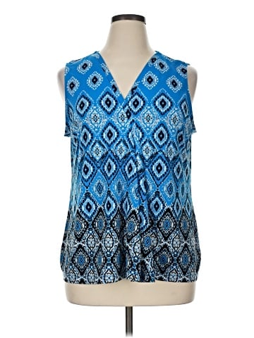 Dana Buchman Sleeveless Blouse (view 1)