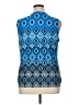 Dana Buchman Blue Sleeveless Blouse Size XL - photo 2