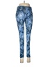 French Laundry Paisley Blue Leggings Size M - photo 1