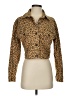 DKNY Jeans Animal Print Gold Jacket Size S (estimated) - photo 1