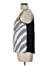 Express 100% Polyester Silver Sleeveless Blouse Size L - photo 5