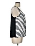 Express 100% Polyester Silver Sleeveless Blouse Size L - photo 4
