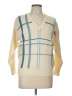 Ellesse Plaid Ivory Pullover Sweater Size L - photo 1