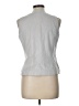 Jones New York 100% Polyester Gray Vest Size 10 - photo 2