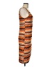 Shein Print Orange Casual Dress Size 8 - photo 4