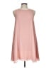 Sans Souci 100% Polyester Solid Pink Casual Dress Size L - photo 1