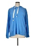 Caslon 100% Cotton Blue Long Sleeve Top Size XL - photo 1