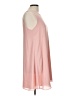 Sans Souci 100% Polyester Solid Pink Casual Dress Size L - photo 4