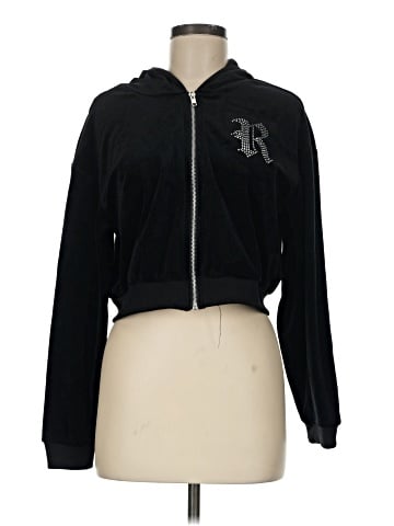 Charlotte Russe Zip Up Hoodie (view 1)