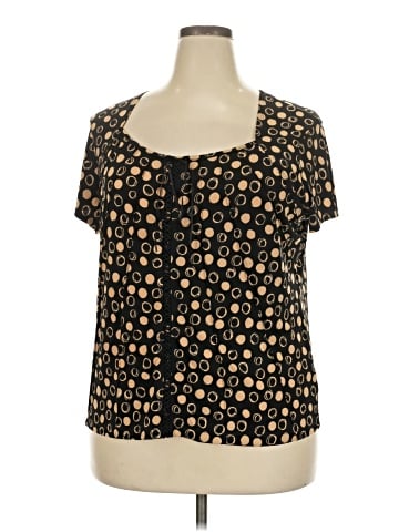 Susan Lawrence Short Sleeve Blouse (view 1)