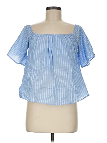 Express Short Sleeve Blouse (view 1)