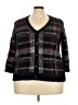 Lane Bryant Plaid Black Cardigan Size 18 - 20 Plus - photo 1