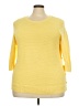 Cj Banks Yellow Pullover Sweater Size 2X - photo 1