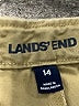 Lands' End 100% Baumwolle Solid Tan Khaki Shorts Size 14 - photo 3