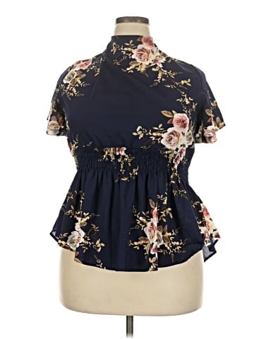 Unbranded Short Sleeve Blouse (view 1)