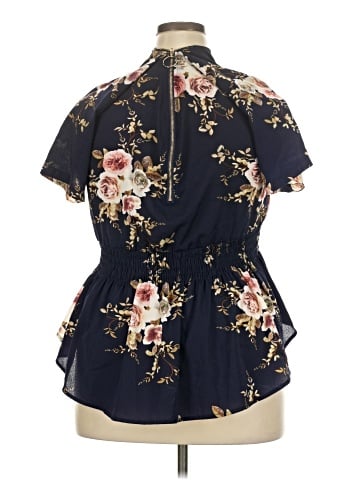 Unbranded Short Sleeve Blouse (view 2)