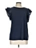 Caslon Blue Short Sleeve Top Size L - photo 1