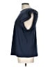 Caslon Blue Short Sleeve Top Size L - photo 5
