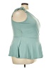 White Birch Teal Sleeveless Blouse Size 2X - photo 4