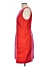 Boden 100% Cotton Color Block Pink Cocktail Dress Size 10R - photo 5