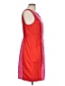 Boden 100% Cotton Color Block Pink Cocktail Dress Size 10R - photo 4