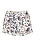 Chadwicks Floral Ivory Shorts Size S - photo 1