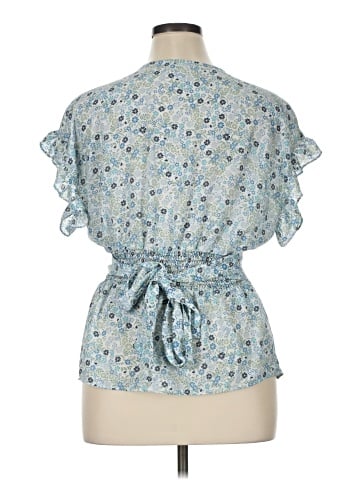 Max Studio Short Sleeve Blouse (view 2)