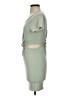 Lulus Solid Green Casual Dress Size XS - photo 5